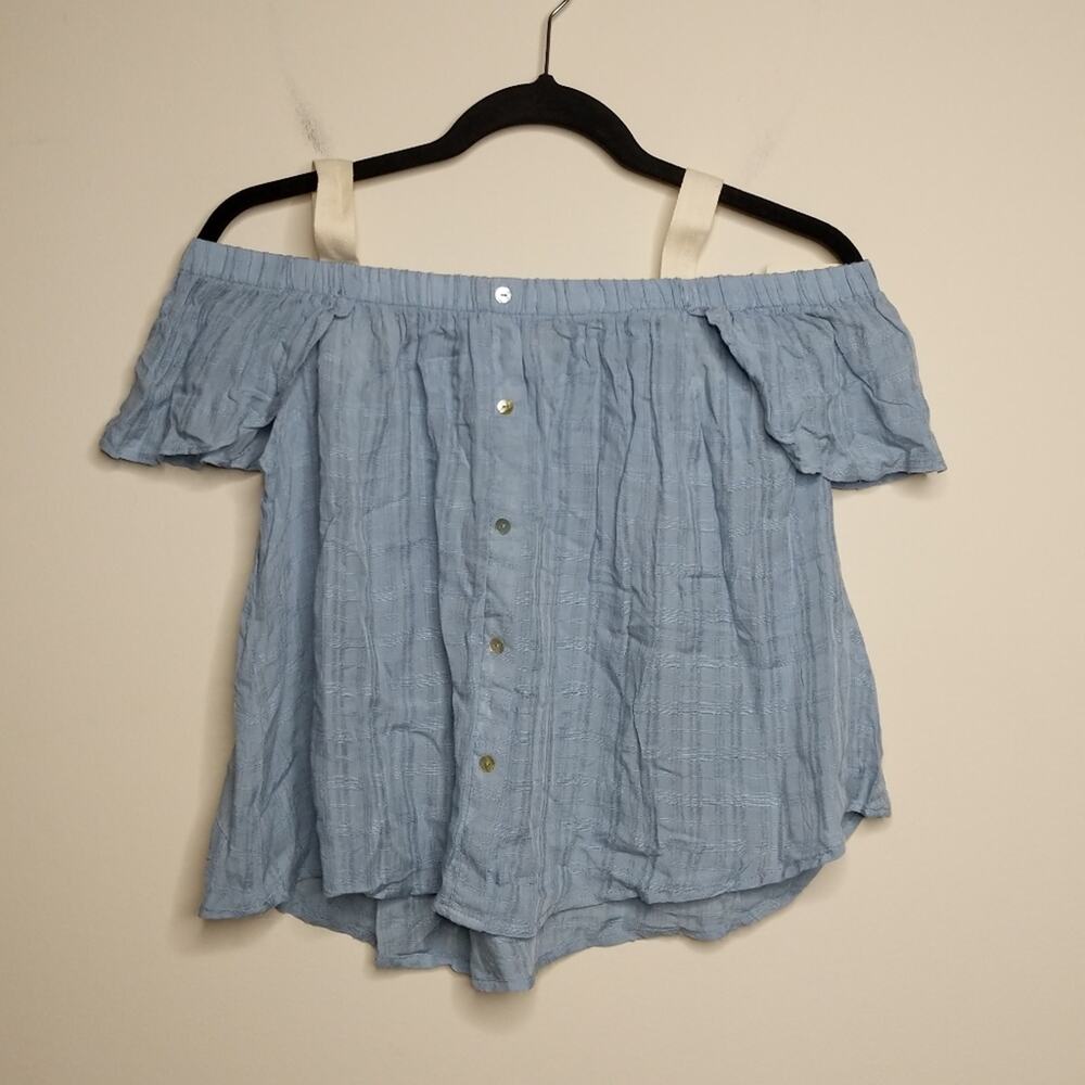 Lily White Off the Shoulder Top - Size M - NWT